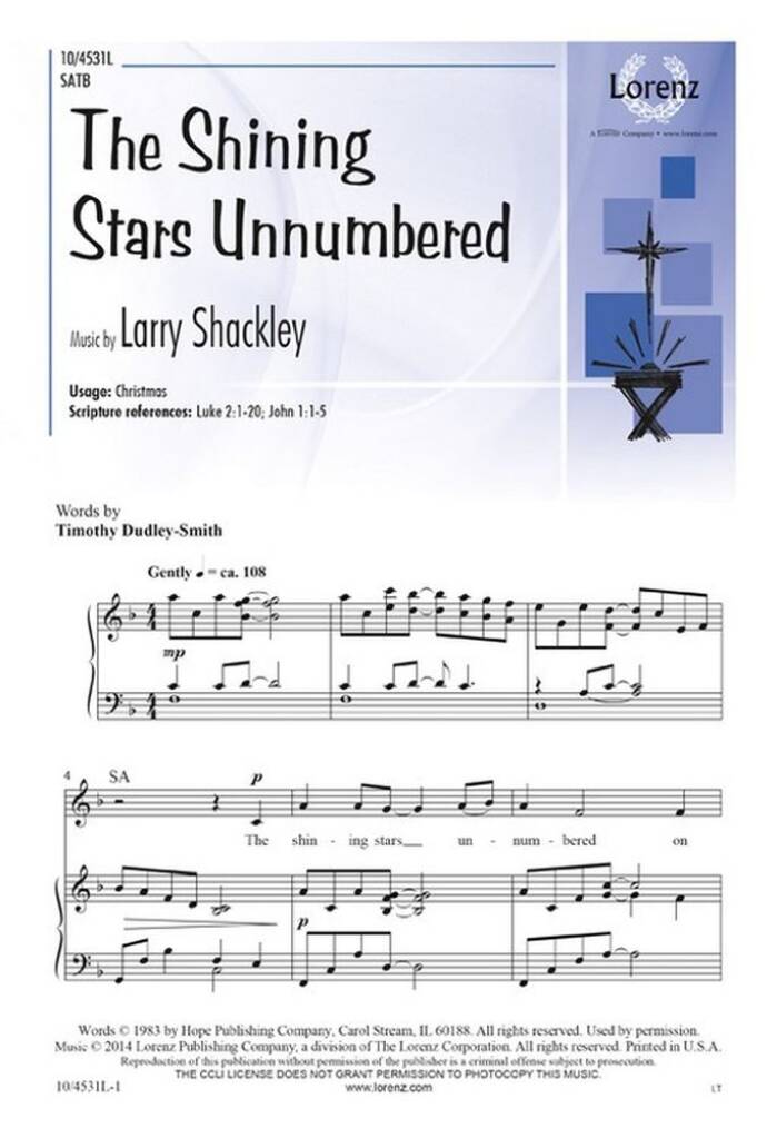 The Shining Stars Unnumbered